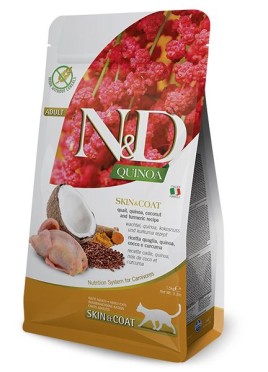 Natural And Delicious Quinoa Dry Skin Coat Quail Adulti 1.5Kg